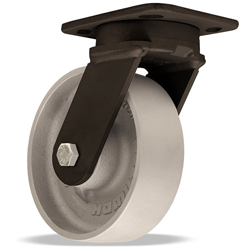 Hamilton WHK Inferno Series S-WHK-6HMB – 6" x 2" High Heat Swivel Caster with Stainless Steel Bearings Rated to 750° F