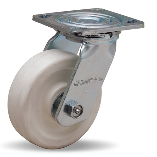 Hamilton Whirlaway 450 lbs Capacity Swivel Caster - 5x1.5 Inch Aqualite Polyolefin Wheel, 75D, 3/4 Inch Delrin Bearing - S-WW-5AZ