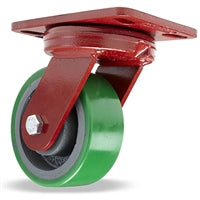 Highest Quality S-ZFHS-5DB Hamilton Spinfinity Maintenance-Free Kingpinless Swivel Caster with Durable 5" x 2" Duralast (95A) Wheel - Industrial Strength & Longevity