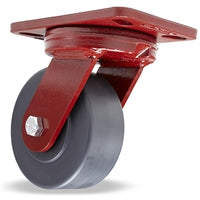 S-ZFHS-5NYB Hamilton Spinfinity Maintenance-Free Kingpinless Swivel Caster | 5" x 2" Nylast High Performance Cast Nylon Wheel | 1/2" Sealed Precision Ball Bearings | ZFHS Series - Durable & Precision-Controlled Mobility Solution