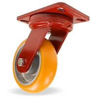 S-ZFHS-62EMB Hamilton Spinfinity Kingpinless Swivel Caster | Maintenance-Free with 6" x 2" Ergo-Tech Wheel | Ideal for Industrial and Commercial Use