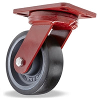 S-ZFHS-6DB70 Hamilton Spinfinity Swivel Caster | Maintenance-Free, Kingpinless | Duralast XC (70D) Wheel | 3/4" Sealed Precision Ball Bearings