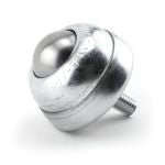 1" Stainless Steel Stud Mounted Ball Transfer Bearing Unit with 5/16