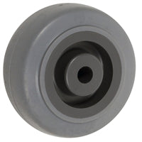 2-1/2" X 1-1/4" GRAY THERMO RUBBER (NON MARKING) WHEEL - 150 LBS CAPACITY