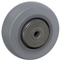 3" X 1-1/4" GRAY THERMO RUBBER (NON MARKING) WHEEL - 210 LBS CAPACITY