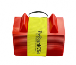 4" x 4" x 11" Red Corner Protectors - Pack of 20 | Durable, Flexible, and Lightweight for Cargo Protection