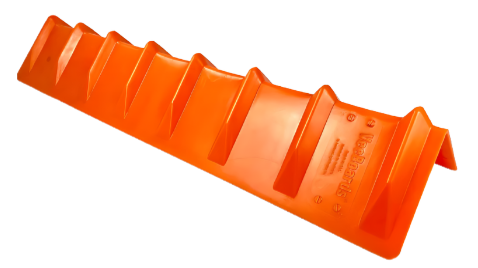 48" V-Board Corner Protector for 2-4" Webbing - Orange