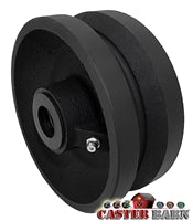 4" X 2" V GROOVE WHEEL - 600 lbs Capacity