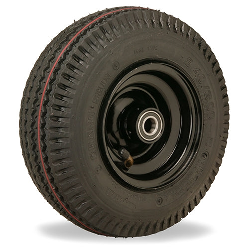 High-Performance 10" Pneumatic Air-Filled Rubber Tire - W-10-PRT-3/4 Hamilton Wheel with Sealed Precision Bearing - Ideal for Heavy-Duty Industrial Applications