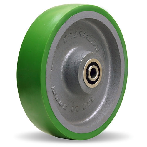 High Performance 2500lb Load Capacity Polyurethane Wheel - 10" Diameter x 2 1/2