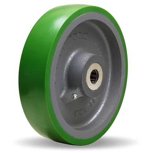 Hamilton W-1025-DL-1-15/16 Duralast Wheel - 10" Polyurethane on Cast Iron, Heavy-Duty Performance