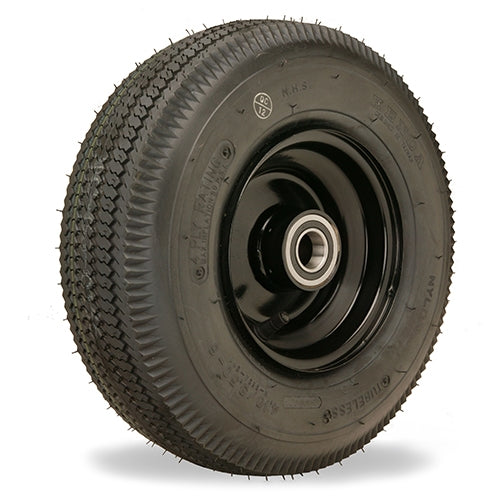 Heavy-Duty 12" Pneumatic Air-Filled Rubber Tire - W-12-PRT-1 Hamilton Wheel with Sealed Precision Bearing - Ideal for Manufacturing and Logistics