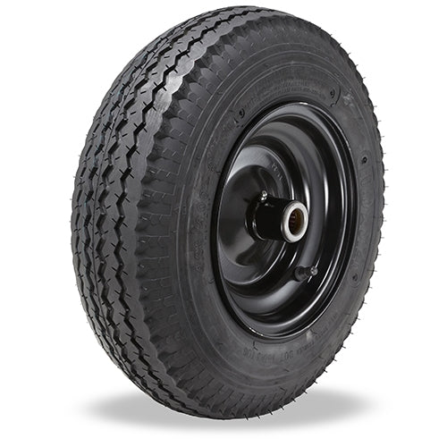 Large-Scale 16" Pneumatic Air-Filled Rubber Tire - W-166-PRT-1-1/4 Hamilton Wheel with 1-1/4" Sealed Precision Bearing - Ideal for Manufacturing and Logistics