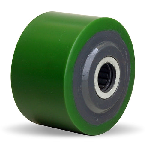 W-320-D-1/2 Hamilton Duralast Polyurethane Wheel 3.25" Dia x 2" W - 575 lbs Load, 2.25" Hub, 1/2" Roller Bearing