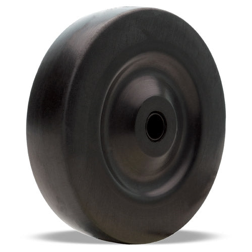 5" Hamilton Ebonite Hard Rubber Wheel with 1/2" Oilless Bearing - 280 lbs Load Capacity