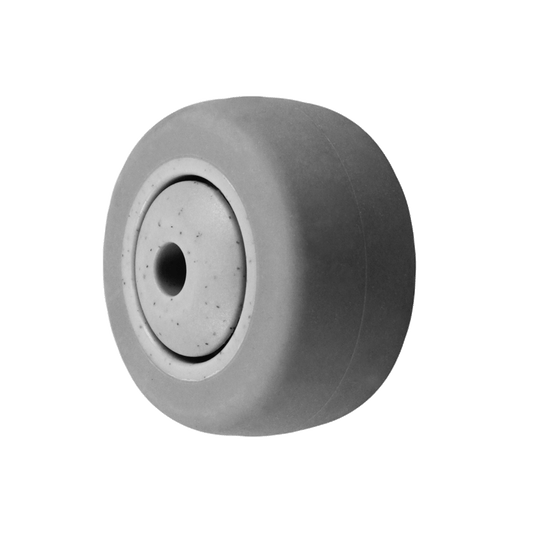 2-1/2" x 1-1/4" duratek rubber replacement wheel