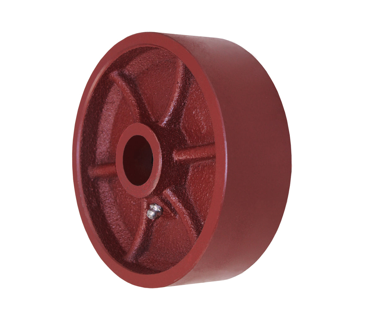6" x 2" ductile steel replacement wheel