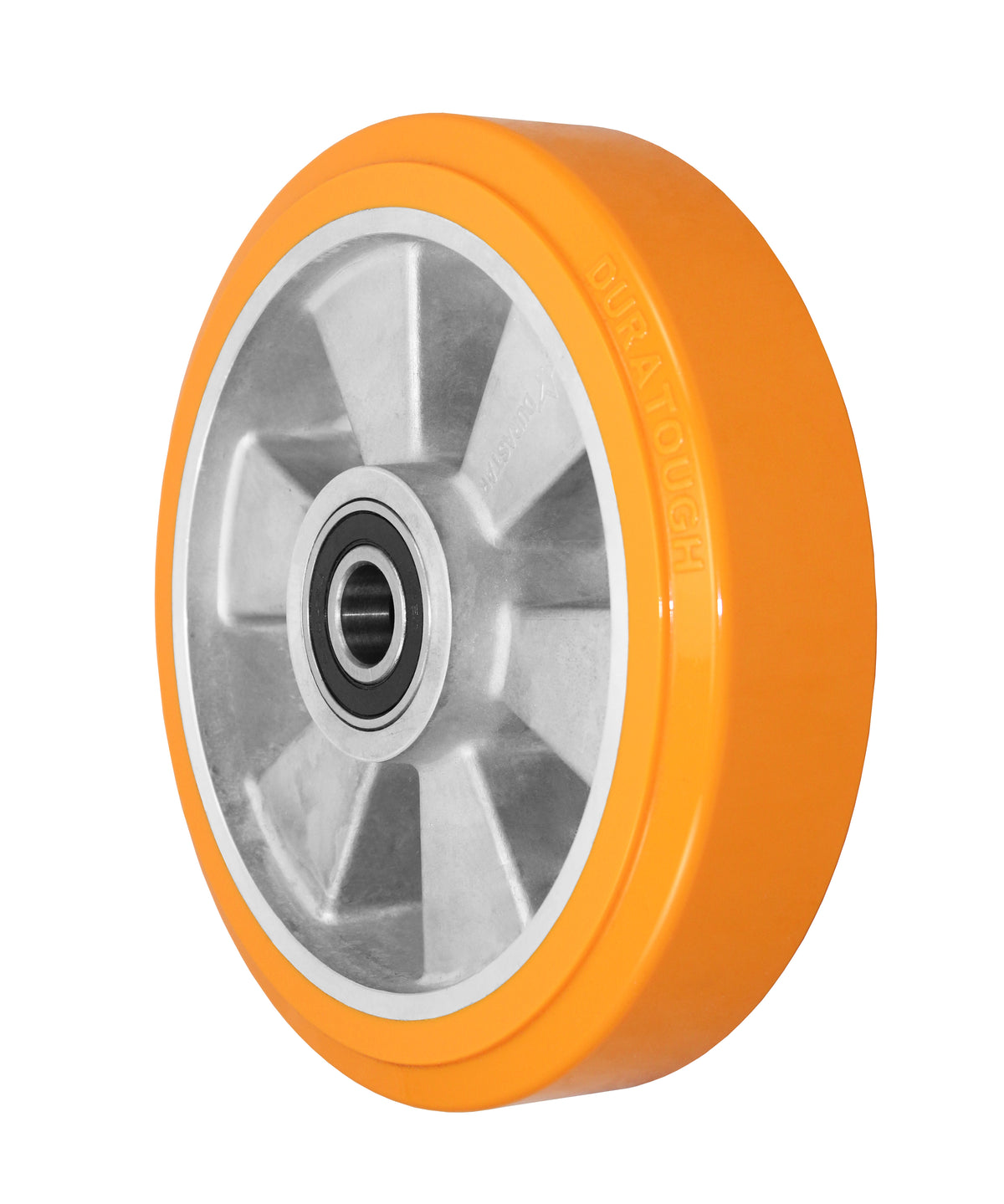 8" x 2" polyurethane on aluminum replacement wheel