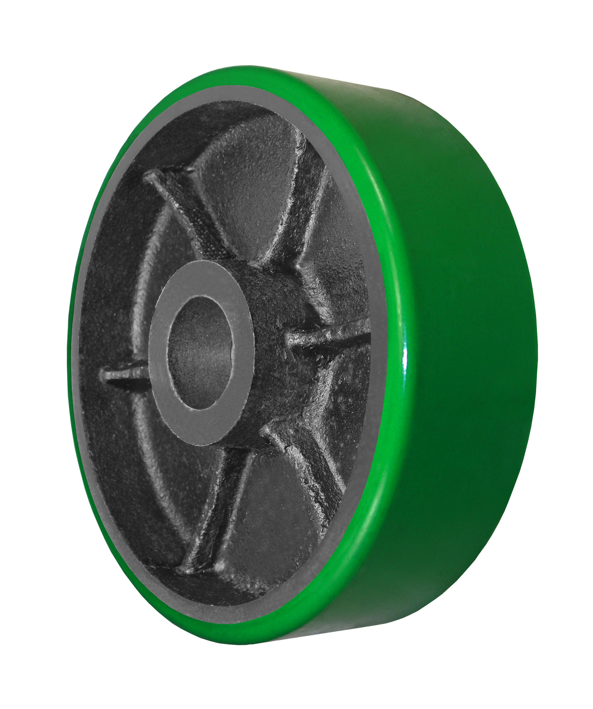 10" x 3" polyurethane on steel replacement wheel