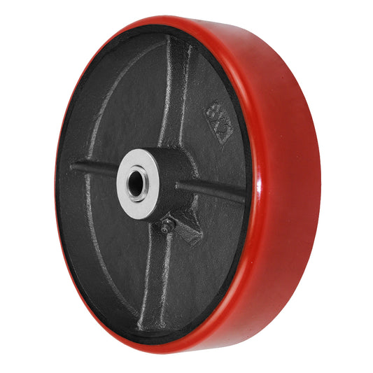 3-1/4" x 2" polyurethane on steel replacement wheel (representative photo)