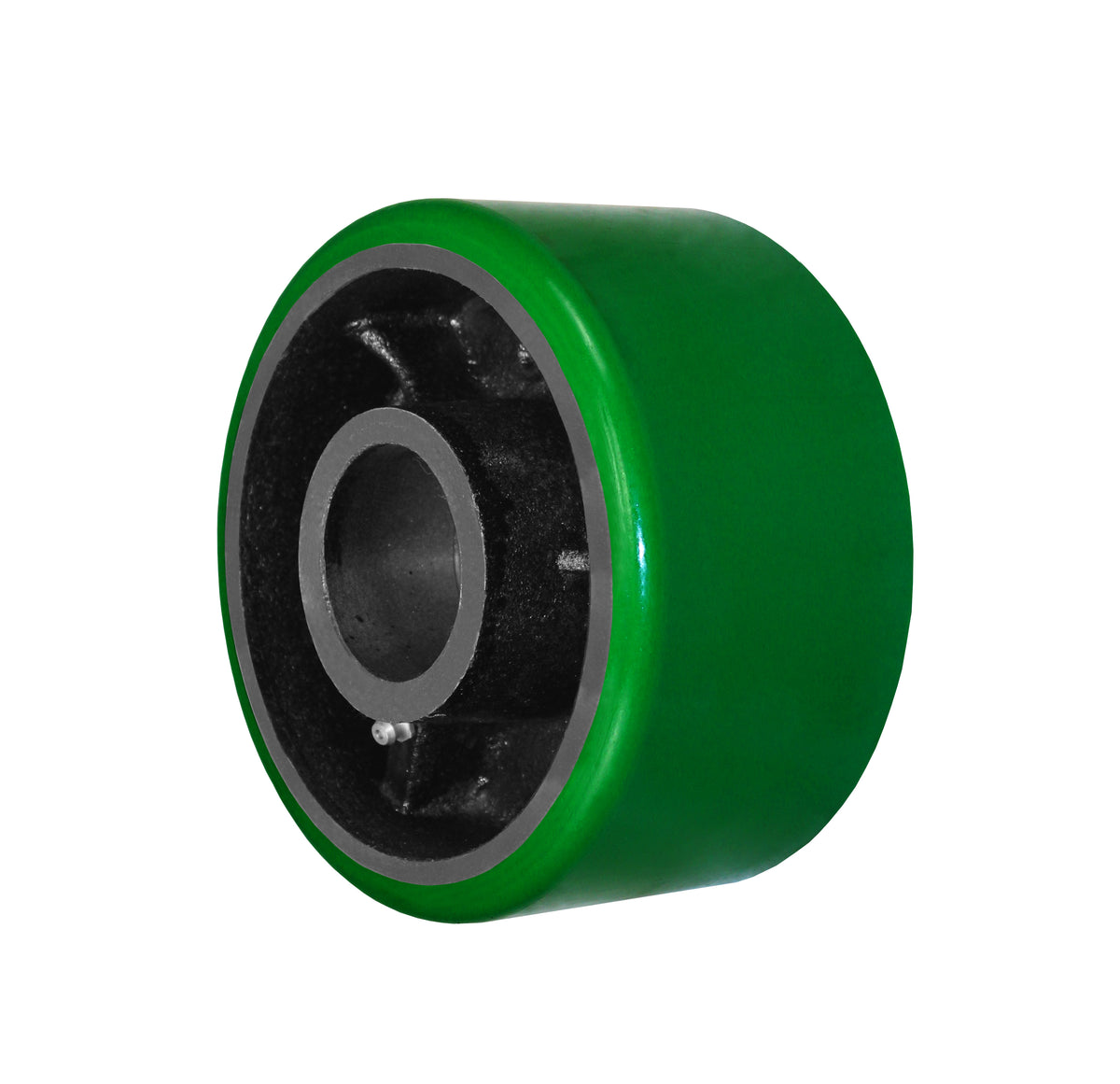 6" x 3" polyurethane on steel replacement wheel