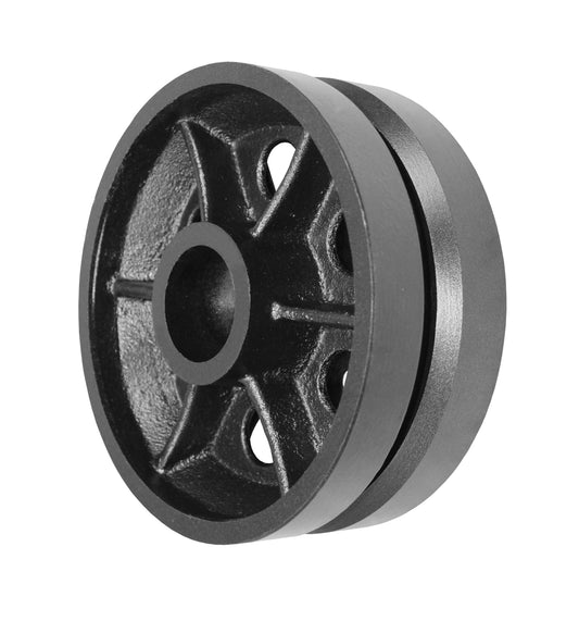 6" x 3" v-groove replacement wheel (representative photo)