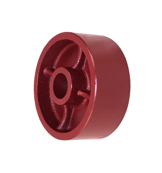 4" x 2" ductile steel replacement wheel