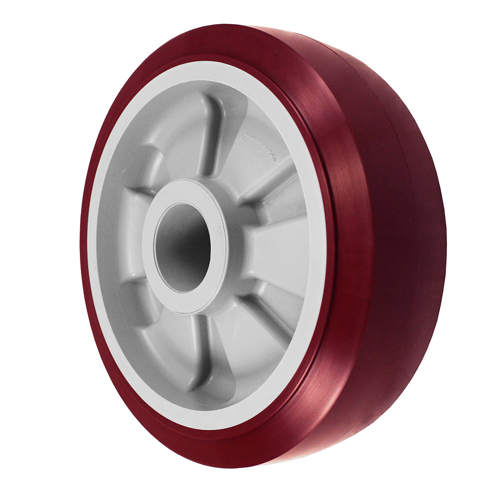 6" x 3" duratough polyurethane replacement wheel (representative photo)