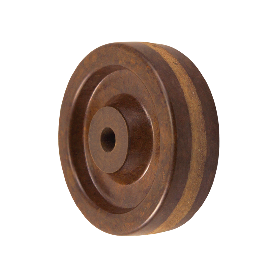 3" x 1-1/4" high-temp phenolic replacement wheel (representative photo)
