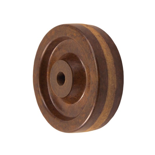 3" x 1-1/4" high-temp phenolic replacement wheel (representative photo)