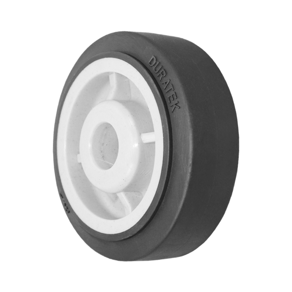 6" x 2" duratek rubber replacement wheel
