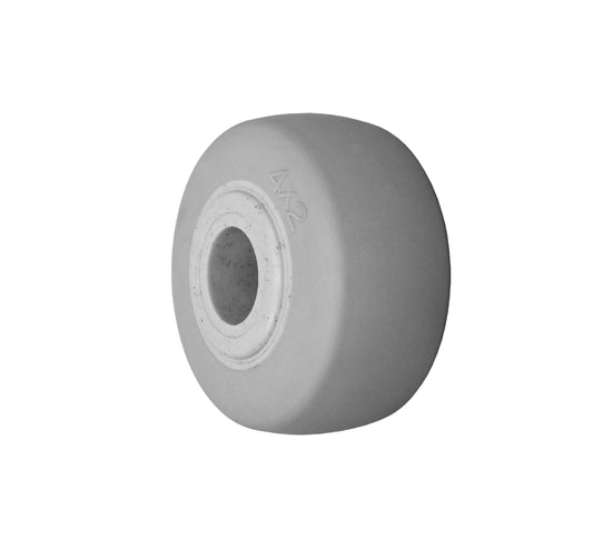 4" x 2" duratek donut rubber replacement wheel