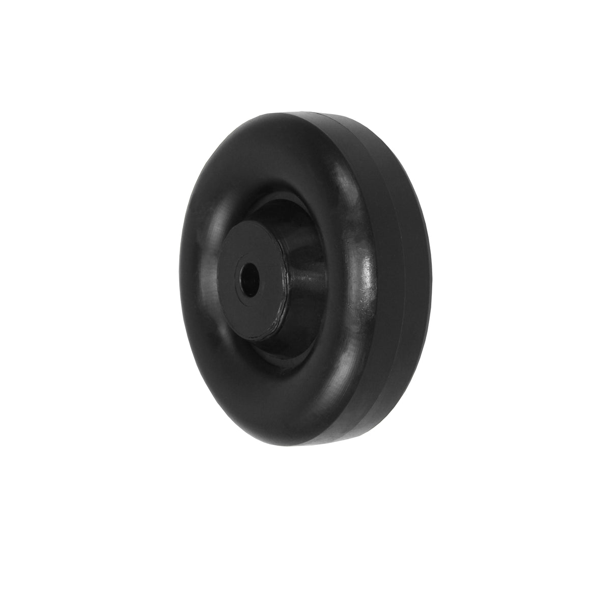 3" x 1-1/4" donut polyolefin replacement wheel (representative photo)