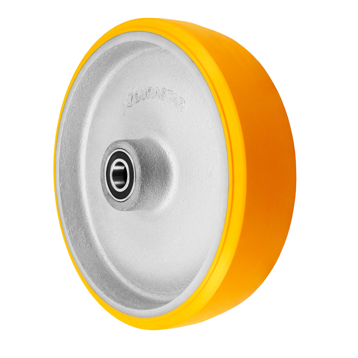12" x 3" polyurethane on ductile steel replacement wheel