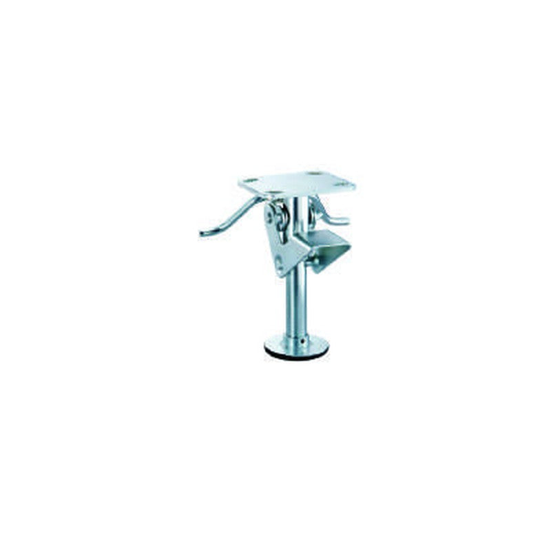 Floor Lock, J Style, 4 x 4-1/2 in. Plate